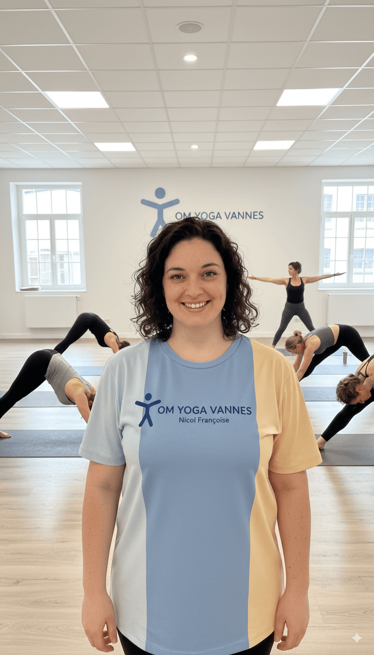 Portrait of a yoga teacher